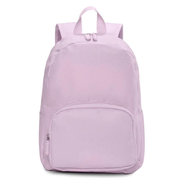 Mochila Média com Bolso Tutete Lavender 38cm