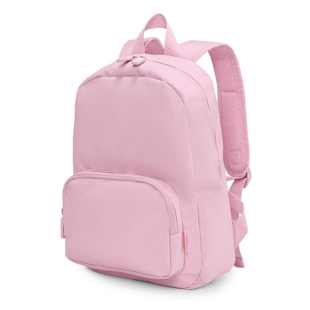 Mochila Média com Bolso Tutete Pink 38cm