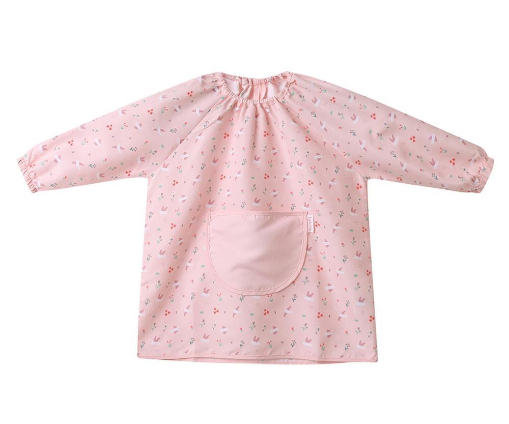 Bata com Mangas e Bolso Tutete Blossom Birds Tamanho 2