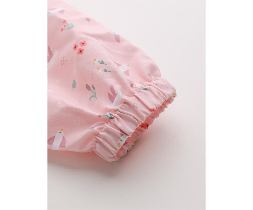 Bata com Mangas e Bolso Tutete Blossom Birds Tamanho 2