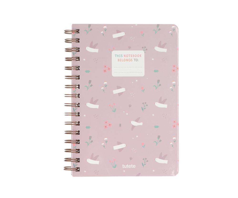 Caderno Escolar Tutete Blossom Birds
