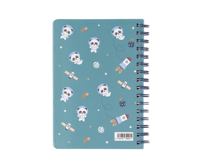 Caderno Escolar Tutete Pandas in Space
