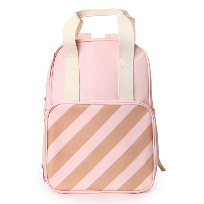 Mochila Monnëka Scout Stripes Pink 35cm