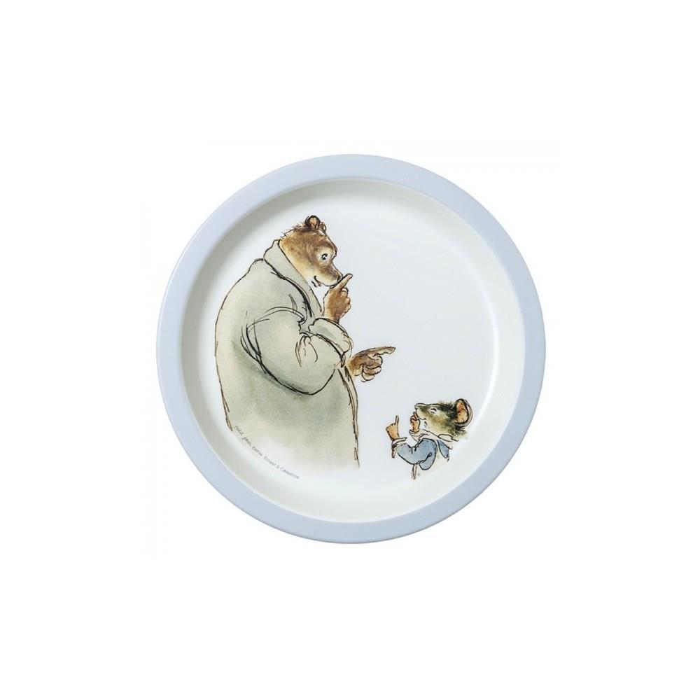 Ernest & Célestine Melamine Plate 18cm