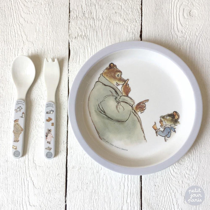 Prato em Melamina Ernest & Célestine 18cm