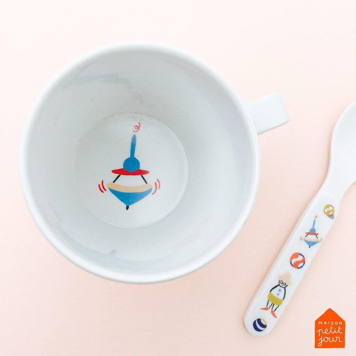Caneca Pequena em Melamina Petit Jour Les Jouets de Marie