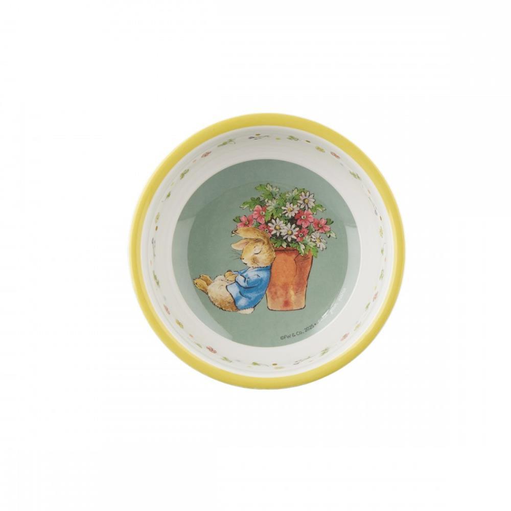 Taça em Melamina Peter Rabbit Amarela 250ml