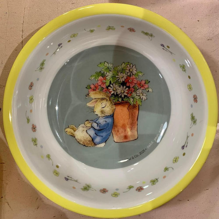 Taça em Melamina Peter Rabbit Amarela 250ml