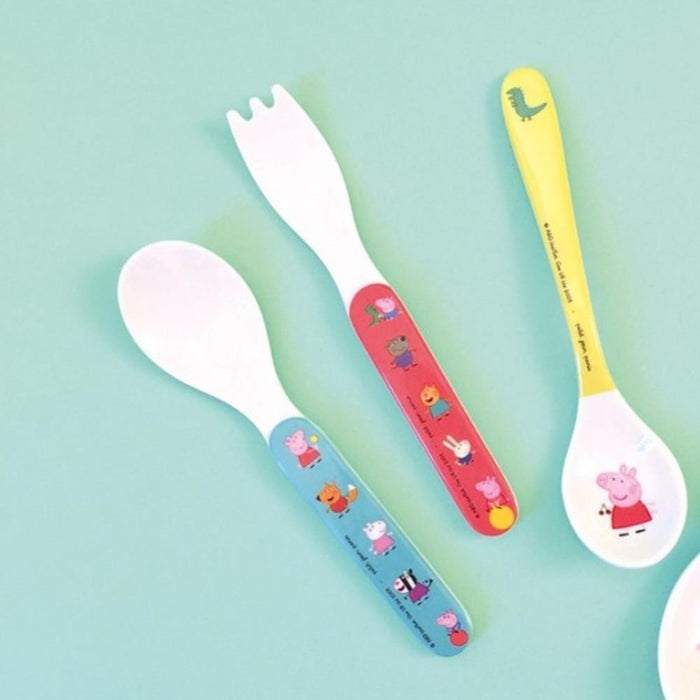 Conjunto de 2 Talheres em Melamina Peppa Pig