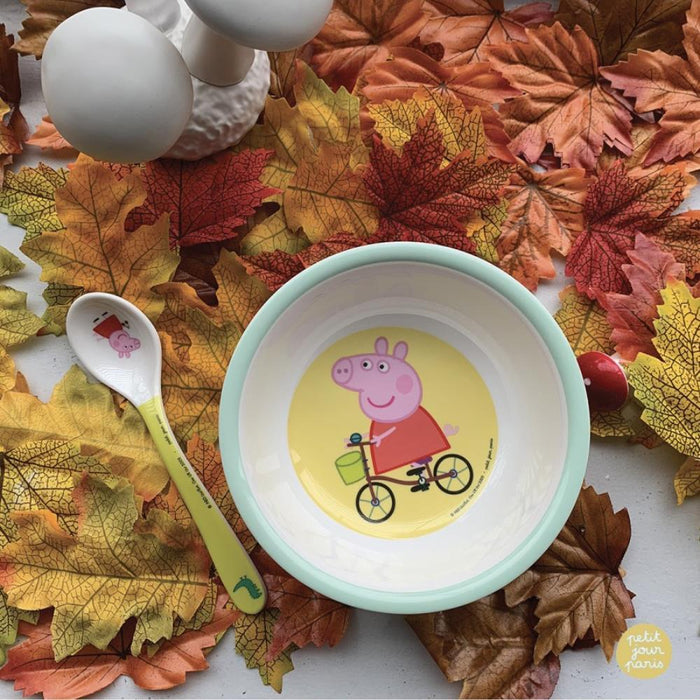 Colher em Melamina Peppa Pig Amarelo