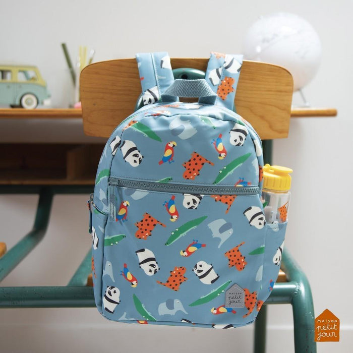 Mochila Grande Petit Jour Le Zoo 32cm