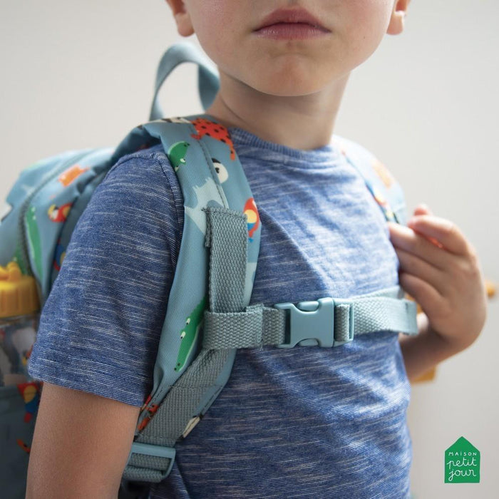 Mochila Grande Petit Jour Le Zoo 32cm