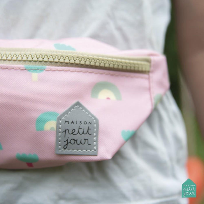 Bolsa de Cintura Petit Jour Arco-íris Rosa