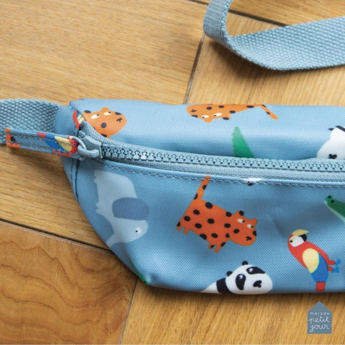 Bolsa de Cintura Petit Jour Zoo Cinza