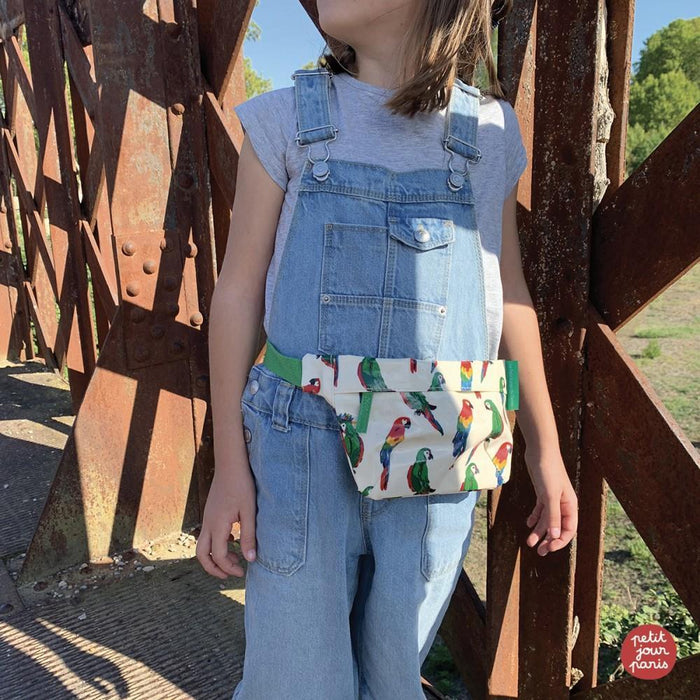 Bolsa Cintura Petit Jour Papagaios Verde