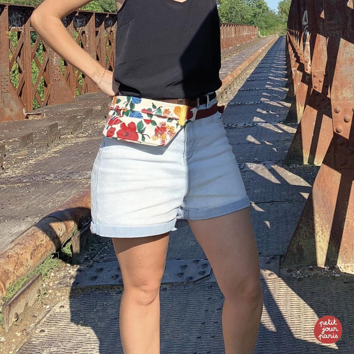 Bolsa Cintura Petit Jour Hibisco Vermelho