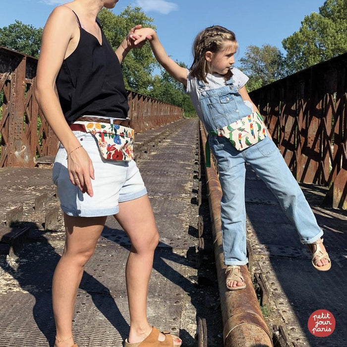 Bolsa Cintura Petit Jour Hibisco Vermelho