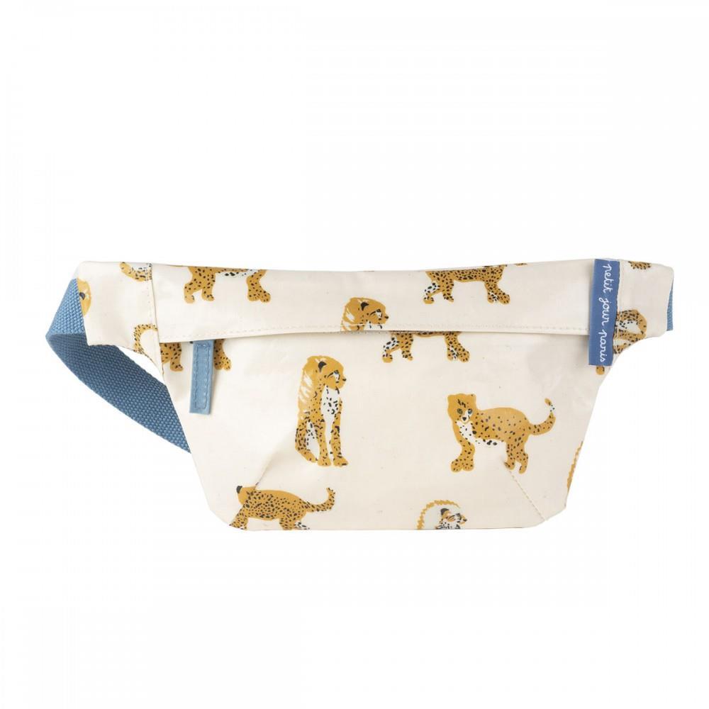 Bolsa de Cintura Petit Jour Plastificada Jaguar Azul