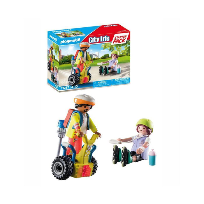 Playmobil City Life Resgate com Balance Racer