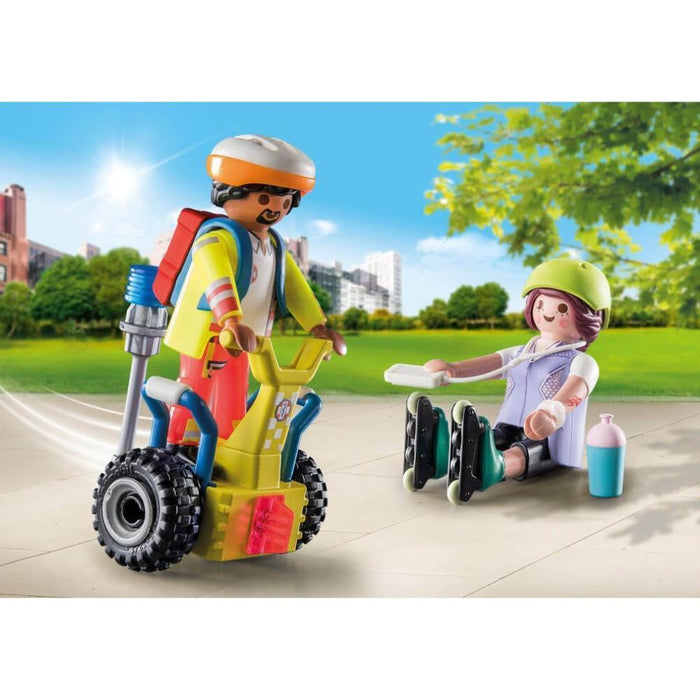 Playmobil City Life Resgate com Balance Racer