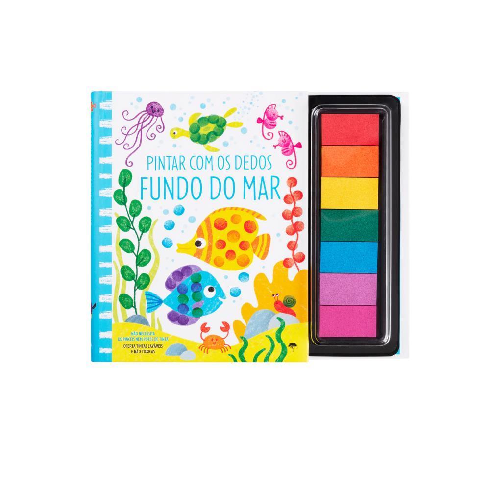 Libro de pintura con los dedos - Bajo el mar
