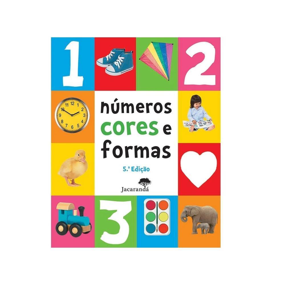 Livro 100 Primeiros Números, Cores e Formas