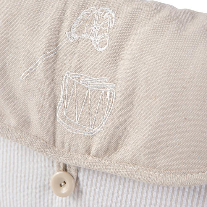 Muda Fraldas Rebelde Vintage Bege