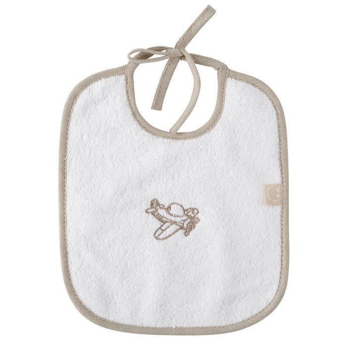 Babete em Tecido Rebelde Vintage Bege