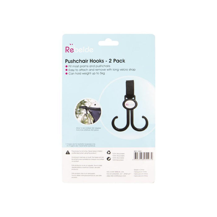 2 Ganchos Duplos para Carrinho Rebelde Ursitos