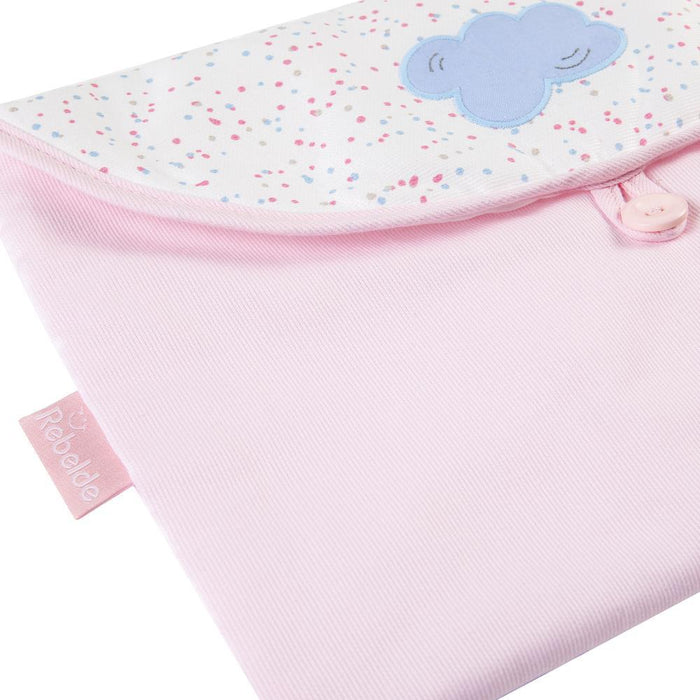 Bolsa para Primeira Roupa Rebelde Confetti Baby Rosa