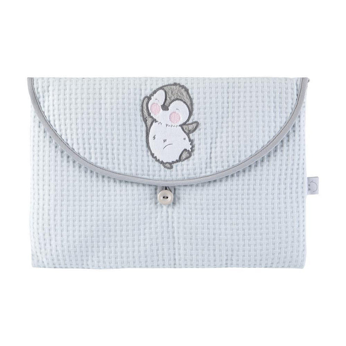 Bolsa para Primeira Roupa Rebelde Panda&Friends Azul