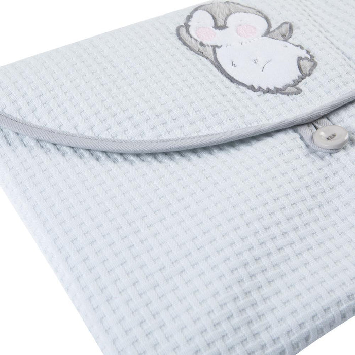 Bolsa para Primeira Roupa Rebelde Panda&Friends Azul