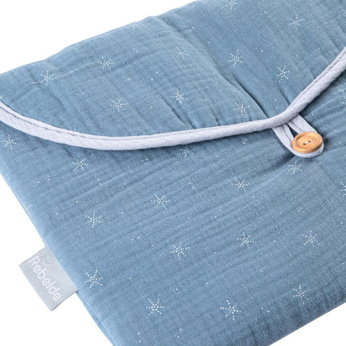 Bolsa para Primeira Roupa Rebelde Star Azul