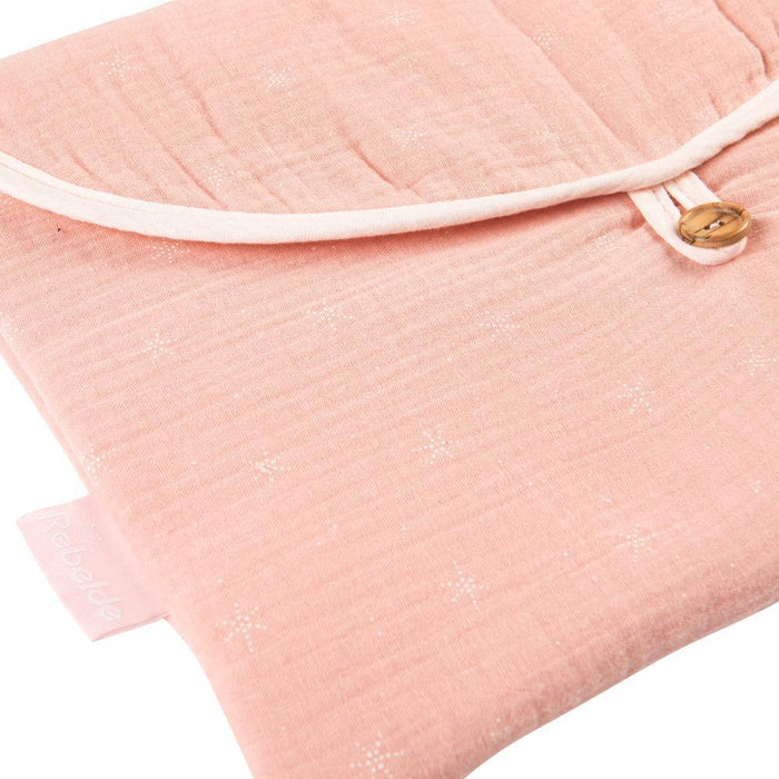 Bolsa para Primeira Roupa Rebelde Star Rosa