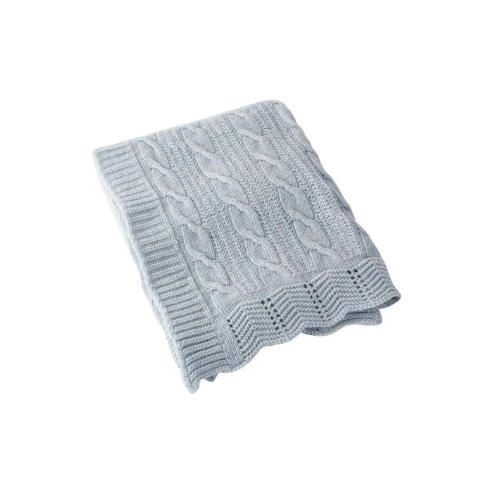 Manta em Lã Rebelde Azul 75X100cm