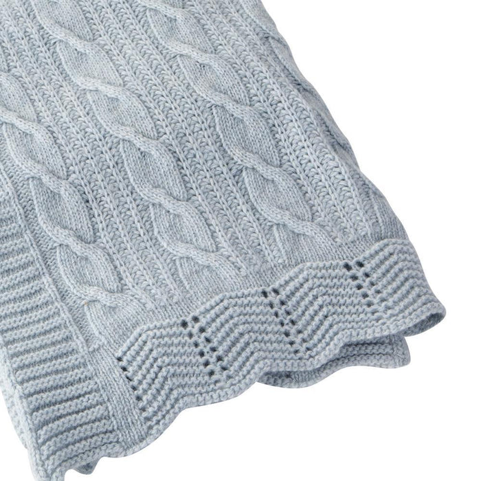 Manta em Lã Rebelde Azul 75X100cm