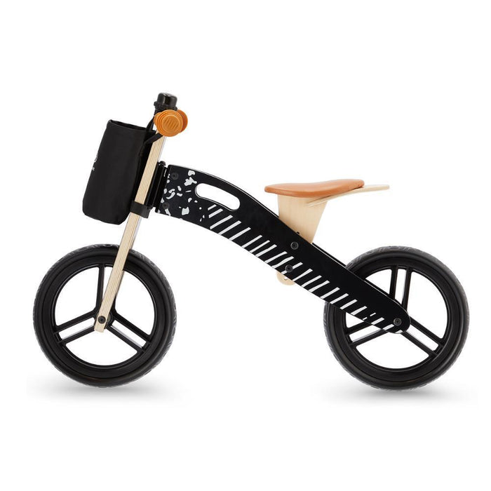 Bicicleta de Equilíbrio em Madeira Kinderkraft Runner Vintage Black