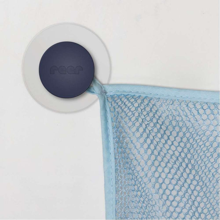 Rede de Arrumação com Ventosas para Banho Reer Azul