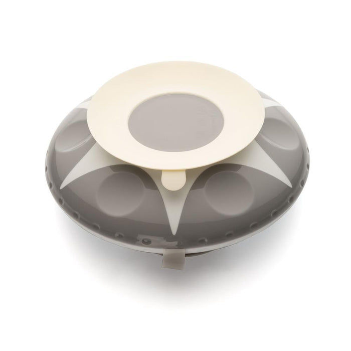 Prato Térmico Reer Branco com Ventosa