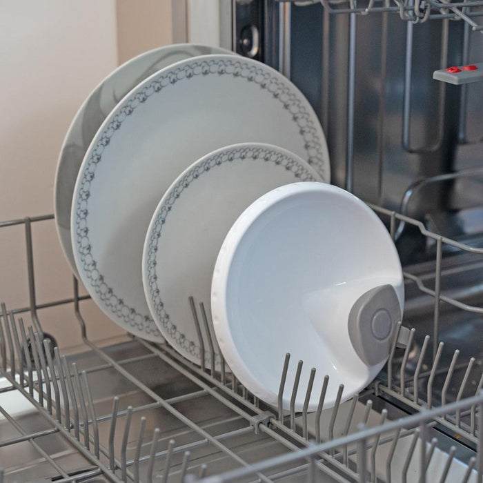 Prato Térmico Reer Branco com Ventosa