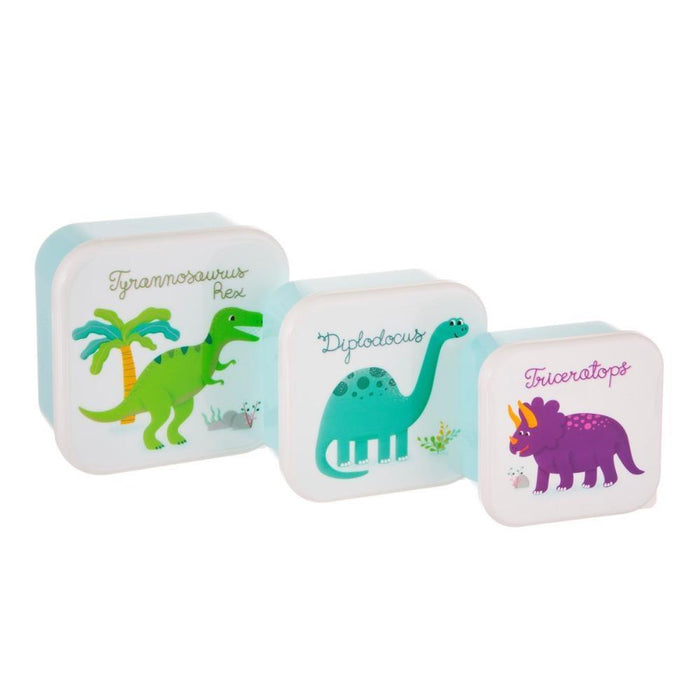 3 Caixas Lancheira Sass & Belle Roarsome Dinosaurs