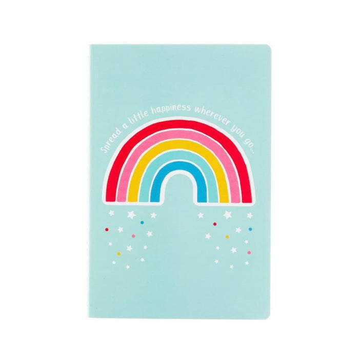 Caderno A5 Sass&Belle Rainbows Spread Happiness