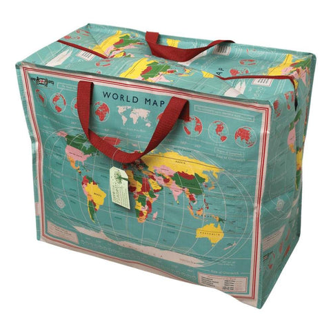 Rex London World Map Storage Bag