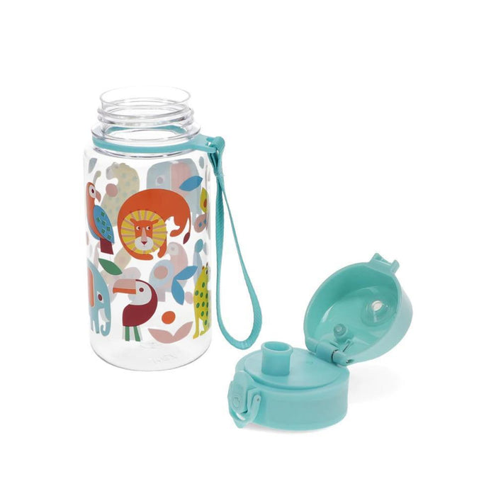 Garrafa com Tampa Flip Rex London Wild Wonders 450ml