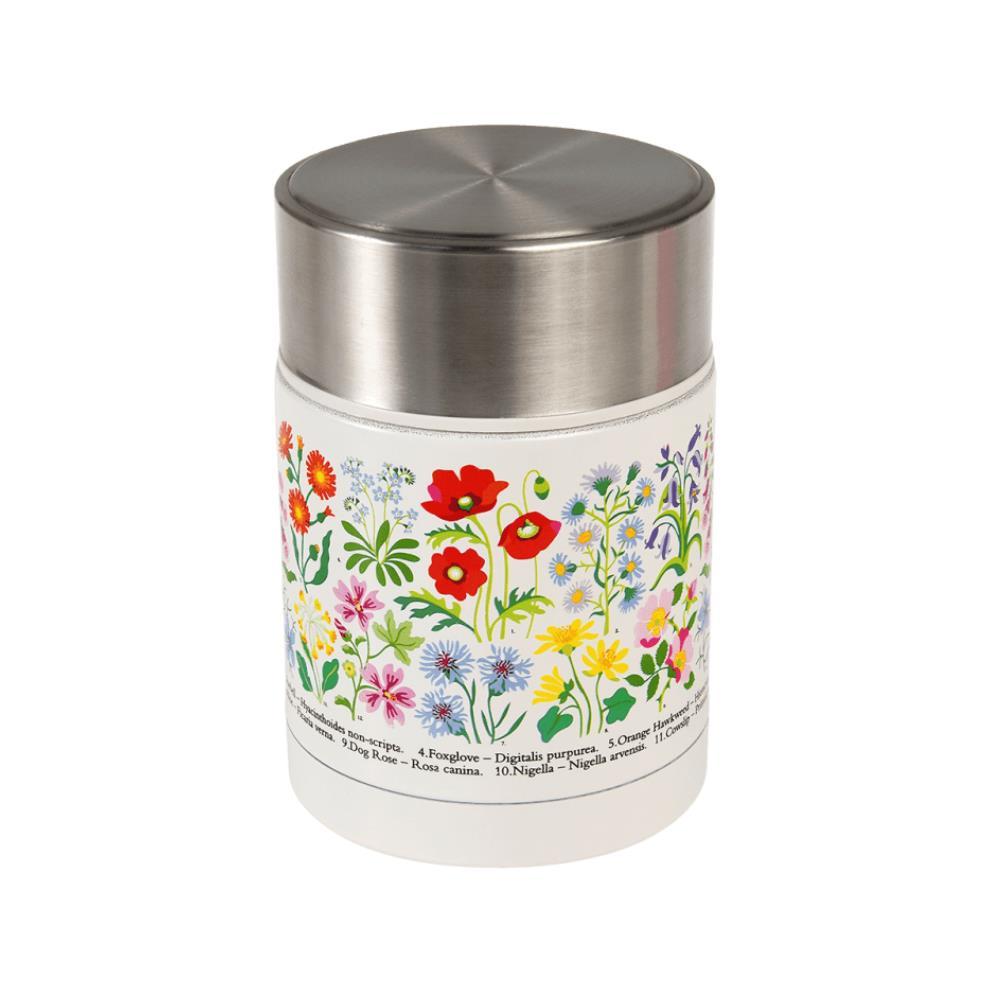 Termo para Sólidos em Inox Rex London Wild Flowers 450 ml