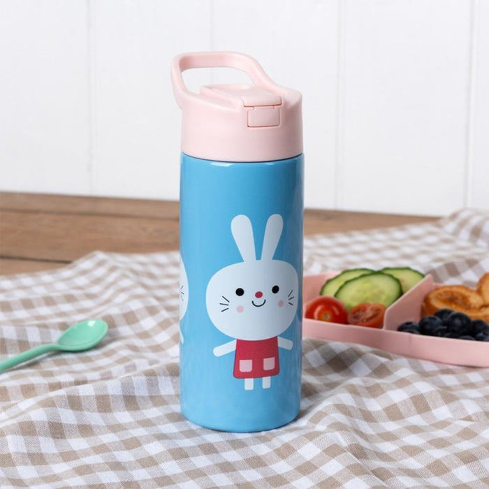Garrafa Térmica em Inox com Palhinha Rex London Lottie 500 ml