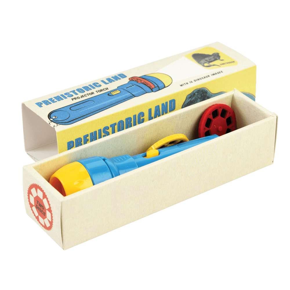 Rex London Prehistoric Land Projector Torch with 2 Discs/16 Images