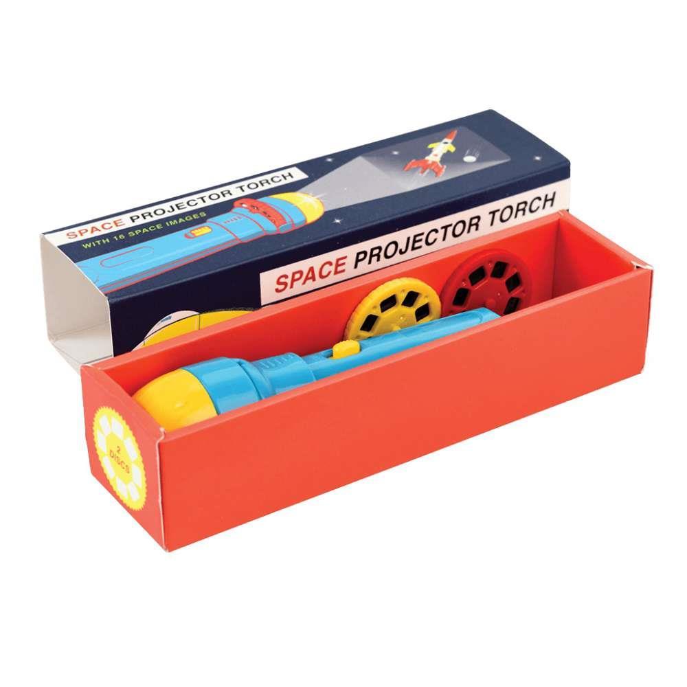 Rex London Space Projector Torch with 2 Discs/16 Images