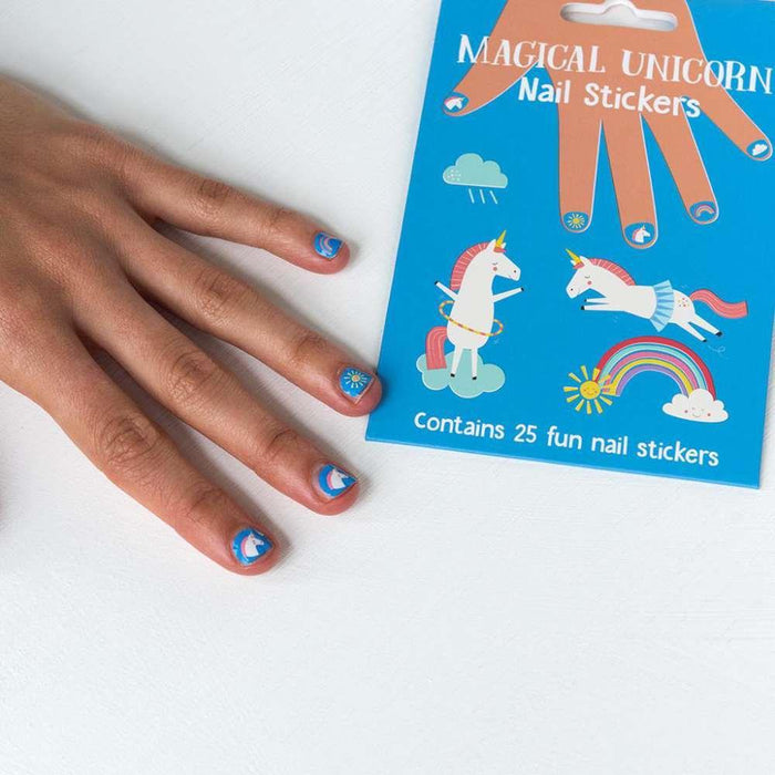 Rex London 25 Unicorn Nail Stickers