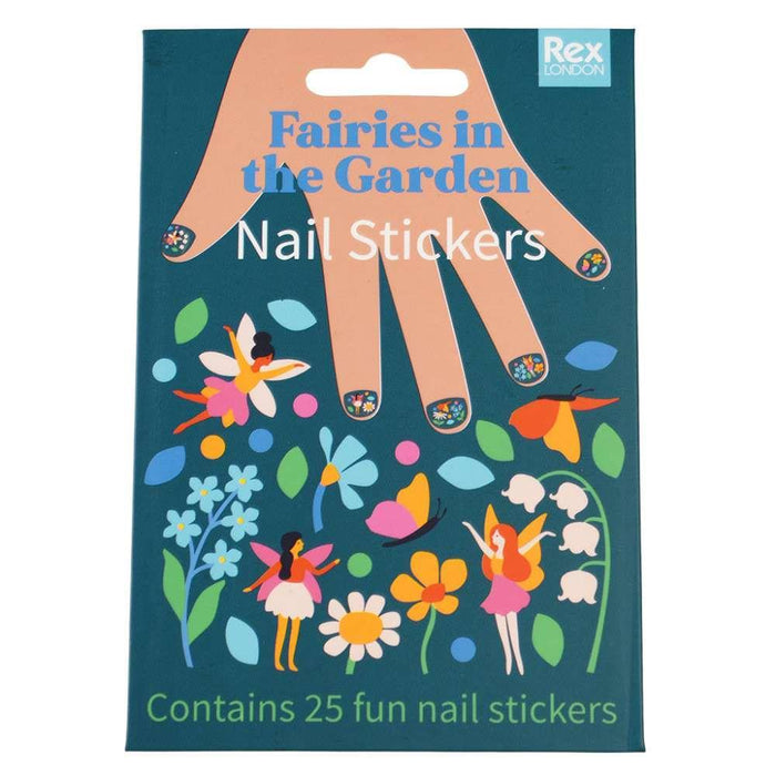25 Fairy in the Garden Nail Stickers
